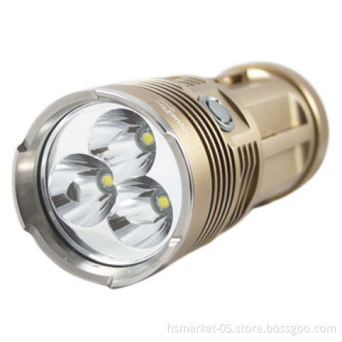 Good-quality 4 x 18650 Battery LED Torch LightNew